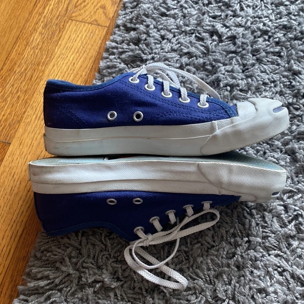 Converse Jack Purcell Blue Sneakers Size 13.5